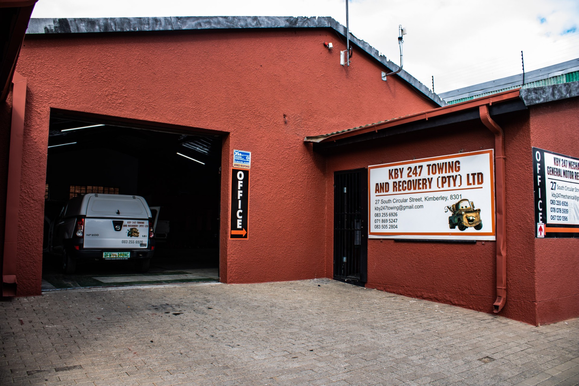 KBY 247 office entrance on South Circular Street